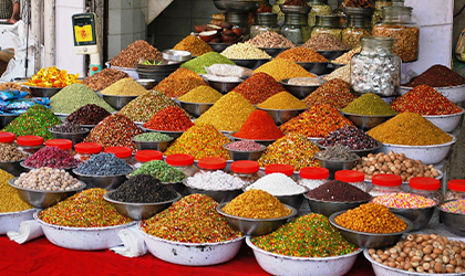 Visit to Spice market