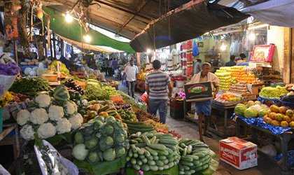 Morning visit to Vegetable Market
